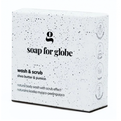 Soap For Globe Wash Scrub Shea Butter Pumice Kostka Myj Co