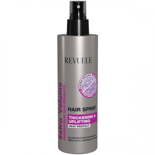 Revuele Extra Volume Thickening Uplifting Heat Protect Hair Spray