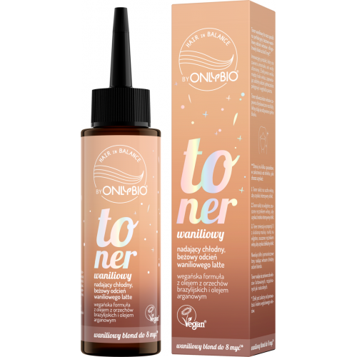 Onlybio Hair In Balance Toner Waniliowy Do W Os W Cena Opinie