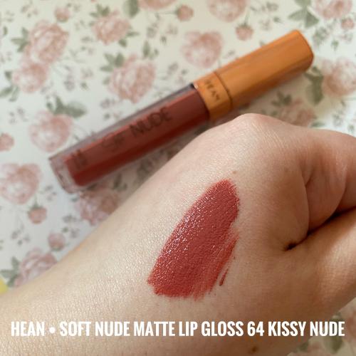 Hean Soft Nude Matte Lip Gloss Błyszczyk do ust cena opinie