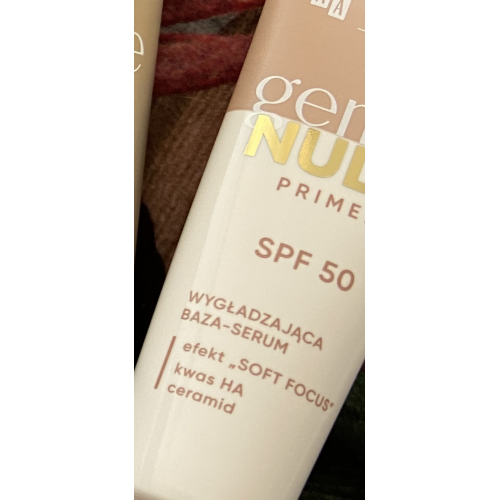 AA Wings of Color Gentle Nude Primer SPF 50 Wygładzająca baza serum