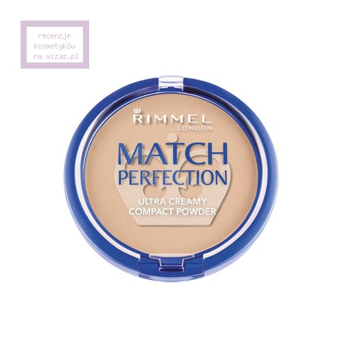 Rimmel Match Perfection Ultra Creamy Compact Powder Puder Prasowany