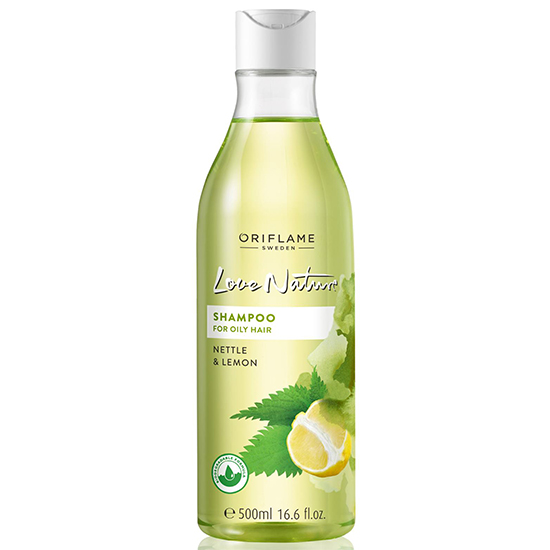 Oriflame Love Nature Shampoo With Nettle Lemon For Oily Hair