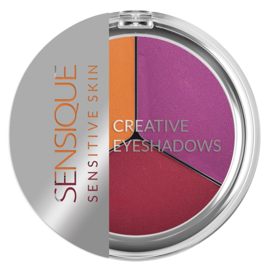 Sensique Creative Eyeshadows Potr Jne Kremowe Nieperfumowane Cienie