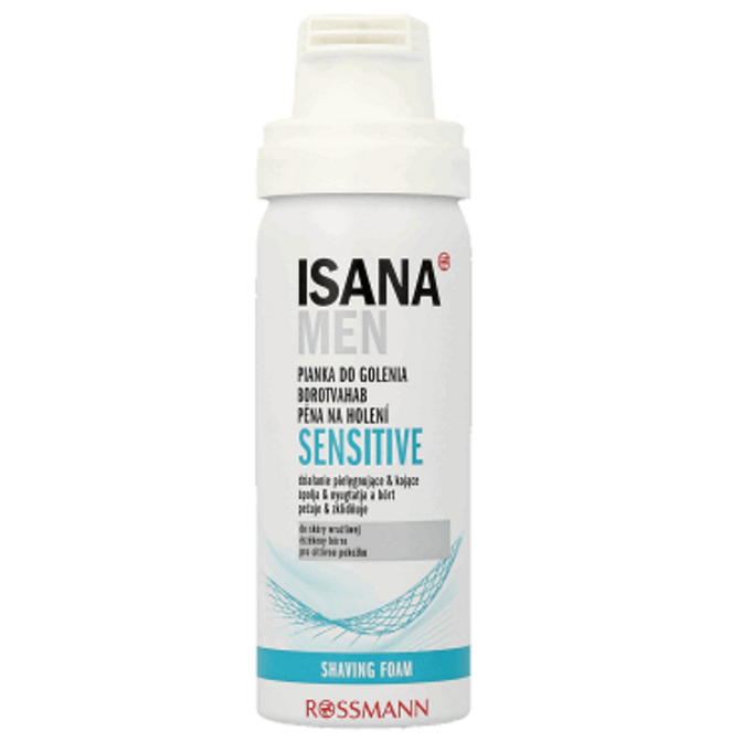 Isana Men Sensitive Pianka Do Golenia Do Sk Ry Wra Liwej Nowa Wersja