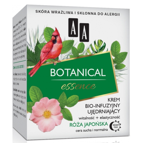 AA Botanical Essence Krem bio infuzyjny ujędrniający Róża japońska