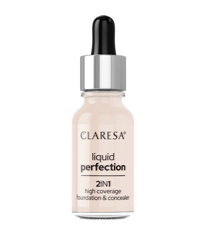 Claresa Make Up Liquid Perfection In High Coverage Foundation