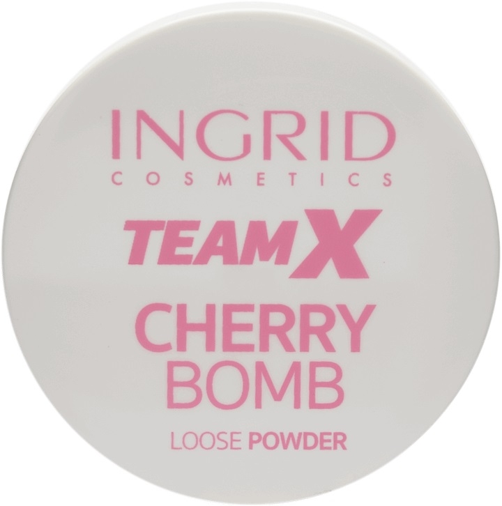 Ingrid Cosmetics Ingrid x Team X Cherry Loose Powder Wiśniowy