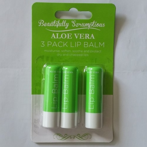 Beautifully Scrumptious Aloe Vera Lip Balm Aloesowa Pomadka Do Ust