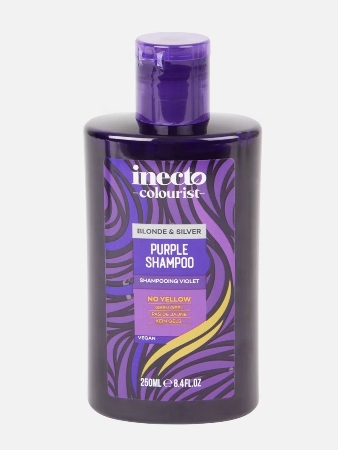 Inecto Colourist Purple Shampoo Blond Silver Srebrny Szampon