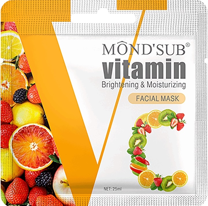 Mond Sub Vitamin Brightening Moisturizing Facial Mask Maseczka W