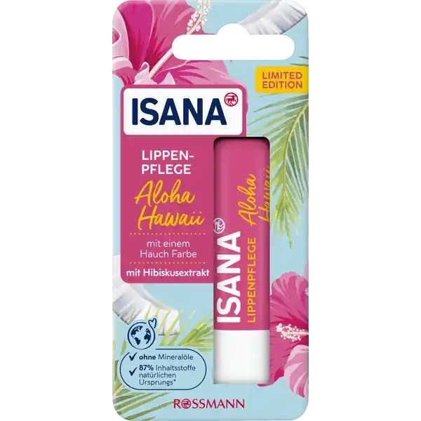 Isana Aloha Hawaii Lippen Pflege Balsam Ochronny Do Ust Cena