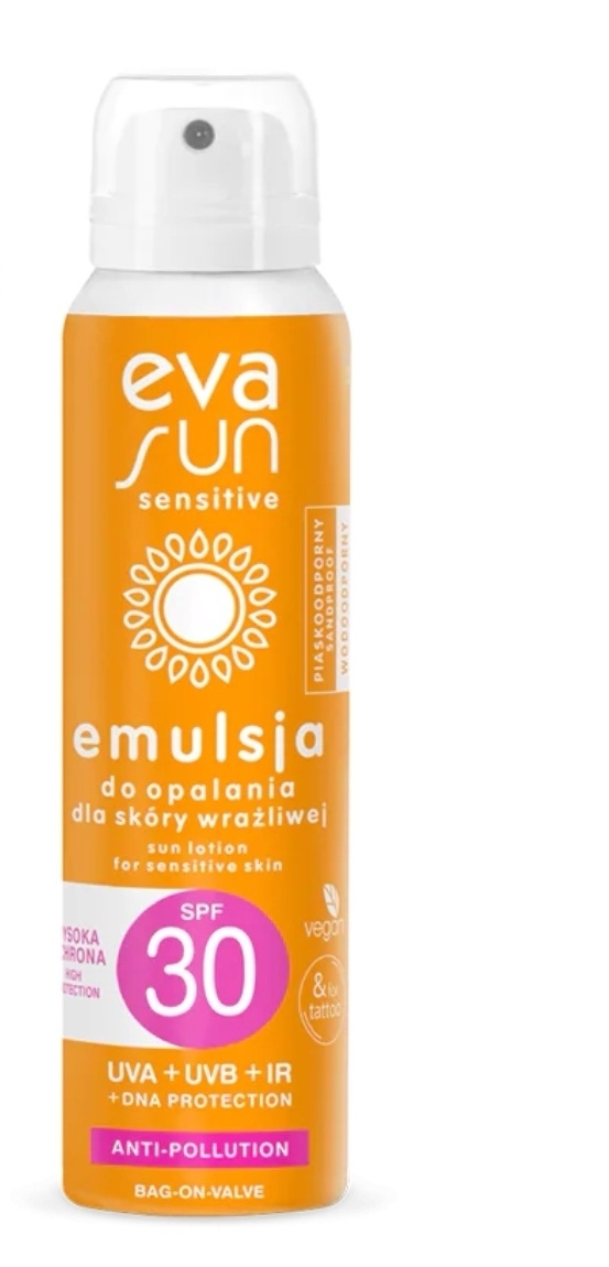 Eva Sun Sensitive Emulsja Do Opalania SPF 30 Cena Opinie Recenzja