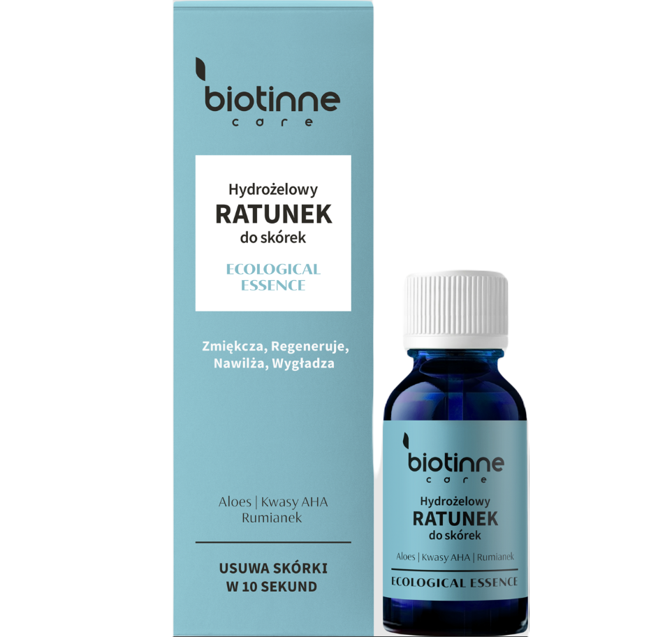 Biotinne Care Ecological Essence Hydrożelowy ratunek dla skórek