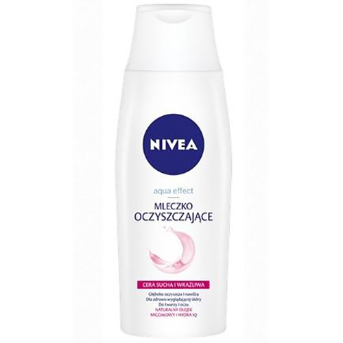 Nivea Aqua Effect Mleczko oczyszczające do cery suchej i wrażliwej