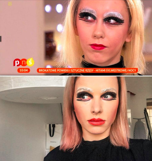 Maffashion w makijażu Pytanie na Śniadanie Maffashion