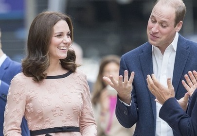 księżna Kate i książę William na London Paddington Station księżna Kate i książę William na London Paddington Station