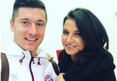 Selfie Anna i Roberta Lewandowskich Selfie Anna i Roberta Lewandowskich