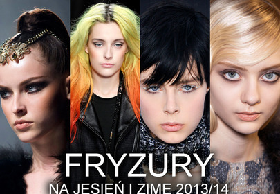 Fryzury na jesień 2013 Fryzury na jesień 2013