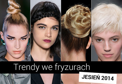 Trendy we fryzurach na jesień-zimę 2014/2015 Trendy we fryzurach na jesień-zimę 2014/2015