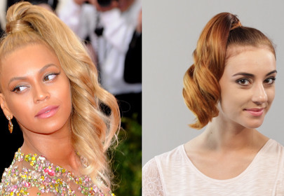 Kucyk w stylu Beyonce Kucyk w stylu Beyonce