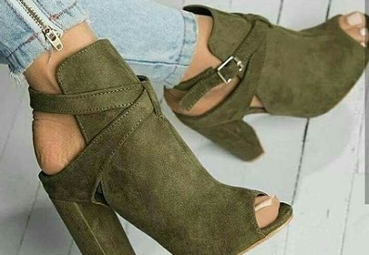 zamszowe buty w kolorze khaki zamszowe buty w kolorze khaki