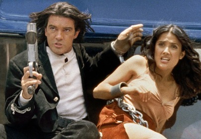 Antonio Banderas i Salma Hayek w Antonio Banderas i Salma Hayek w