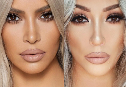 Kim Kardashian makijaż Kim Kardashian makijaż