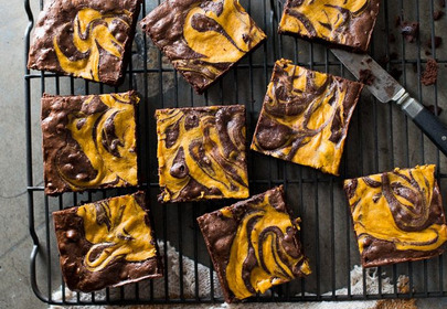 Przepis na dyniowe brownie Przepis na dyniowe brownie