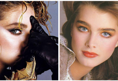 Madonna i Brooke Shields Madonna i Brooke Shields