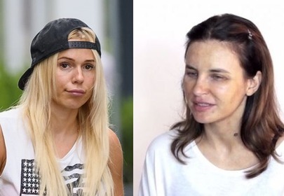 Doda i Joanna Horodyńska bez makijażu Doda i Joanna Horodyńska bez makijażu