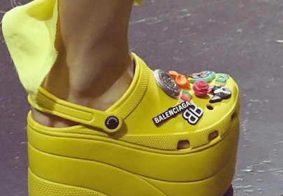 crocsy na platformie od balenciagi crocsy na platformie od balenciagi