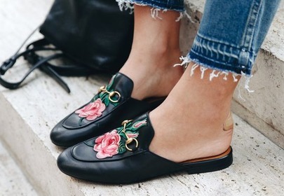 buty mule 2017 w kwiaty w stylu gucci buty mule 2017 w kwiaty w stylu gucci