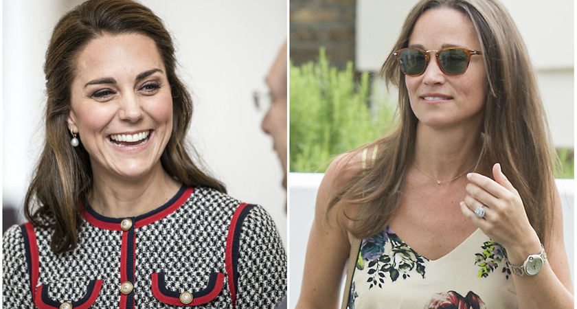 kate middleton pippa uśmiechnięte kate middleton pippa uśmiechnięte