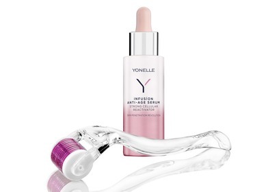 Mezoroller i serum do twarzy Yonelle Mezoroller i serum do twarzy Yonelle