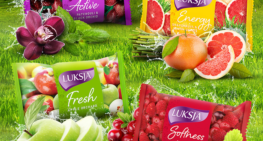 Mydło w kostce Luksja Fruity Mydło w kostce Luksja Fruity