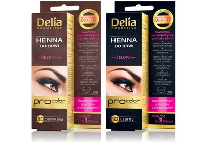 Żelowa henna do brwi Delia Żelowa henna do brwi Delia