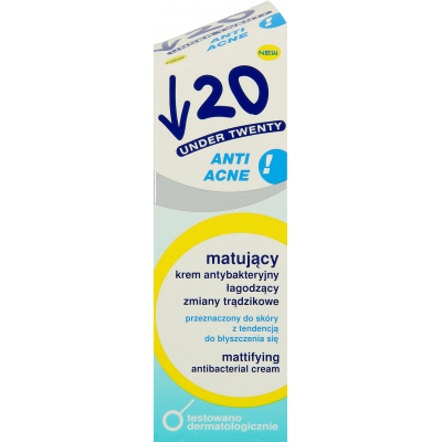 Under Twenty Prebiotyczny krem matujący 50 ml