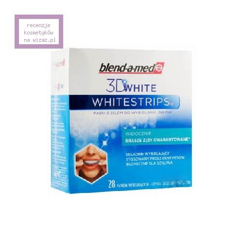Blend - a - med, Whitestrips 3D (Paski wybielające do zębów)