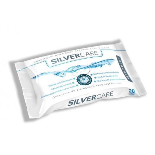 Clap expiration nurse SilverCare, Chusteczki nawilżane srebrem koloidalnym - cena, opinie,  recenzja | KWC