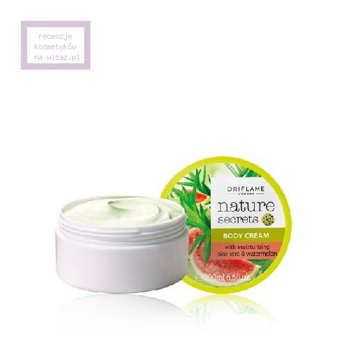 Oriflame, Nature Secrets, Body Cream with Moisturising Aloe Vera & Watermelon (Krem do ciała z nawilżającym aloesem i arbuzem)