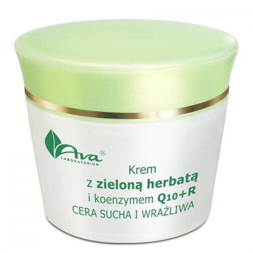 Laboratorium Kosmetyczne AVA, Zielona Herbata z Koenzymem Q10 + R, Krem dla cery suchej i wrażliwej
