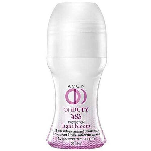 Avon, On-Duty, Light Bloom, Roll-on Anti-perspirant Deodorant (Dezodorant antyperspiracyjny w kulce (nowa wersja))