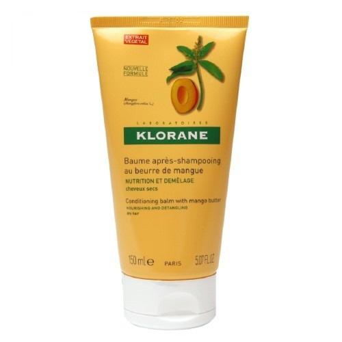 Klorane, Baume Apres-Schampooing au Beurre de Mangue (Balsam do włosów suchych na bazie masła mango)