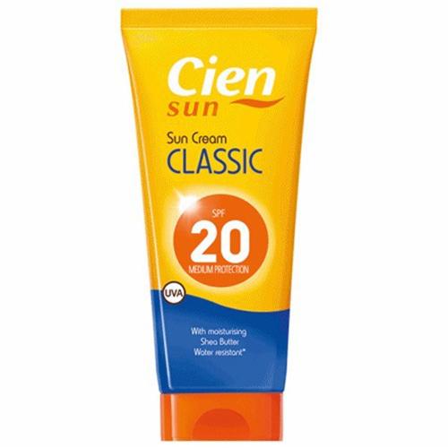 Cien, Sun Classic, Sun Cream SPF 20 (Krem do opalania)