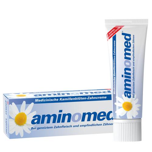 Ajona Stomaticum, Aminomed Kamillen (Rumiankowo-fluorkowa pasta do pielęgnacji jamy ustnej i zębów)