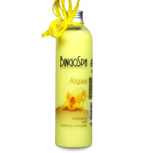 BingoSpa, Luxury SPA, Algae Shampoo with Botanic Complex (Szampon z botanicznym kompleksem roślinnym do pielęgnacji włosów słabych i wypadających)
