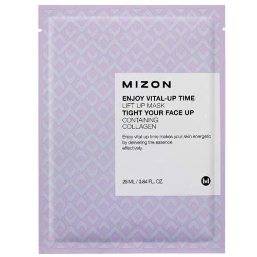Mizon, Enjoy Vital-up time, Lift Up Mask with Collagen (Maska liftingująca z kolagenem w płachcie)
