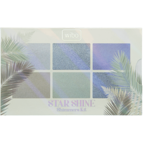 Wibo, Star Shine, Shimmers Kit (Paleta rozświetlaczy do twarzy)