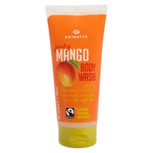 Boots, Extracts Fairtrade, Mango Body Wash (Żel pod prysznic `Mango`)
